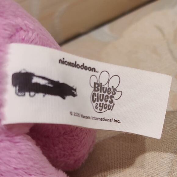 Magenta Blue's Clues Stuffed Animal Plush Nick Jr. 2020 Nickelodeon Viacom - Picture 3 of 6